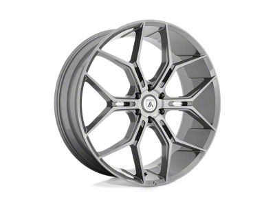 Asanti Monarch Truck Titanium Brushed 6-Lug Wheel; 24x10; 35mm Offset (07-13 Silverado 1500)