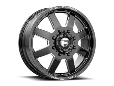 Asanti Workhorse Titanium Brushed 8-Lug Wheel; 22x12; -40mm Offset (11-14 Silverado 2500 HD)