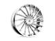 Asanti Matar Chrome 6-Lug Wheel; 24x9; 15mm Offset (07-14 Tahoe)