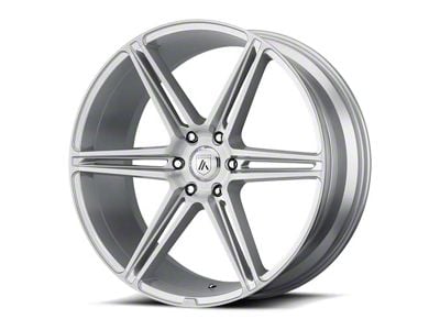 Asanti Alpha 6 Brushed Silver 6-Lug Wheel; 22x10; 30mm Offset (07-14 Yukon)