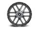 Asanti Baron Gloss Black with Gray Tint 6-Lug Wheel; 20x9; 30mm Offset (07-14 Yukon)