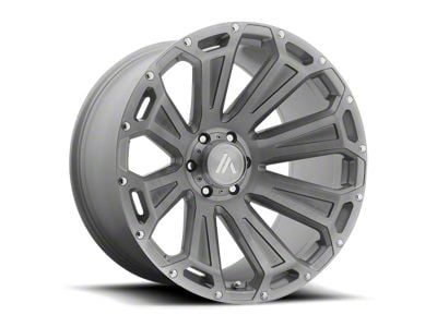 Asanti Cleaver Titanium-Brushed 6-Lug Wheel; 22x10; -12mm Offset (07-14 Yukon)