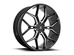 Asanti Monarch Truck Gloss Black Milled 6-Lug Wheel; 26x10; 20mm Offset (07-14 Yukon)