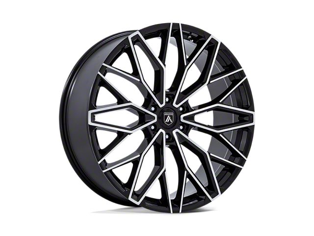 Asanti Mogul 6 Gloss Black with Machined Face 6-Lug Wheel; 26x10; 30mm Offset (09-14 F-150)