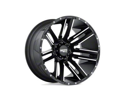 Asanti Enforcer Matte Black Machined Tint 8-Lug Wheel; 22x10; -18mm Offset (10-18 RAM 2500)