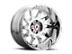 Asanti Ballistic Chrome 6-Lug Wheel; 22x12; -44mm Offset (14-18 Sierra 1500)