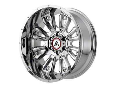 Asanti Blackhawk Chrome 6-Lug Wheel; 20x9; 18mm Offset (14-18 Sierra 1500)