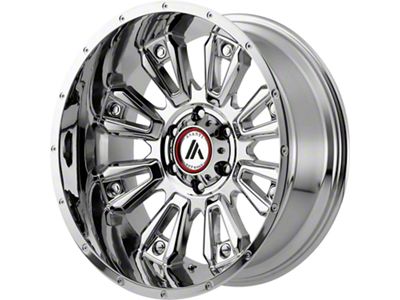 Asanti Blackhawk Chrome 6-Lug Wheel; 20x12; -44mm Offset (14-18 Sierra 1500)