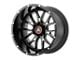 Asanti Carbine Satin Black Milled 6-Lug Wheel; 20x12; -44mm Offset (14-18 Sierra 1500)