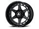 Asanti Anvil Gloss Black Milled 6-Lug Wheel; 20x12; -44mm Offset (14-18 Silverado 1500)