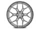 Asanti Monarch Truck Titanium Brushed 6-Lug Wheel; 22x9.5; 20mm Offset (14-18 Silverado 1500)