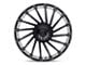 Asanti Matar Gloss Black 6-Lug Wheel; 24x9; 30mm Offset (15-20 F-150)