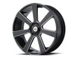 Asanti Apollo Satin Black Milled 6-Lug Wheel; 22x9; 15mm Offset (2024 Ranger)