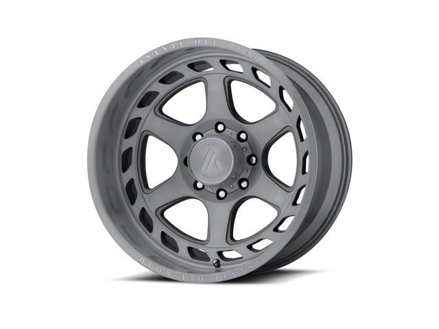 Asanti Anvil Titanium Brushed 6-Lug Wheel; 20x12; -44mm Offset (99-06 Sierra 1500)