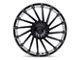 Asanti Matar Gloss Black 6-Lug Wheel; 24x9; 30mm Offset (99-06 Sierra 1500)