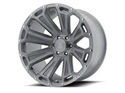 Asanti Cleaver Titanium Brushed 6-Lug Wheel; 20x10; -12mm Offset (99-06 Silverado 1500)