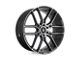 Asanti Baron Gloss Black with Gray Tint 6-Lug Wheel; 22x9.5; 30mm Offset (23-24 Canyon)