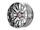 Asanti Blackhawk Chrome 6-Lug Wheel; 20x9; 18mm Offset (23-24 Canyon)