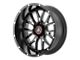 Asanti Carbine Satin Black Milled 6-Lug Wheel; 20x9; 18mm Offset (23-24 Canyon)