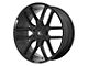 Asanti Baron Gloss Black 6-Lug Wheel; 22x9.5; 30mm Offset (23-24 Colorado)