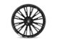 Asanti Corona Truck Gloss Black 6-Lug Wheel; 24x10; 30mm Offset (23-24 Colorado)