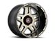 Asanti Enforcer Matte Black Machined Tint 6-Lug Wheel; 20x9; 40mm Offset (23-24 Colorado)