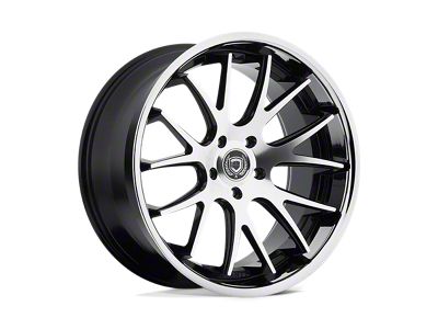 Asanti Castor Machined Face with Stainless Steel Lip 5-Lug Wheel; 20x8.5; 32mm Offset (87-90 Dakota)