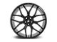 Asanti Dynasty Gloss Black 5-Lug Wheel; 20x10.5; 38mm Offset (87-90 Dakota)