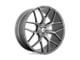 Asanti Dynasty Titanium Brushed 5-Lug Wheel; 20x10.5; 38mm Offset (87-90 Dakota)