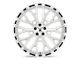 Asanti LEO Brushed Silver 5-Lug Wheel; 20x10.5; 38mm Offset (87-90 Dakota)