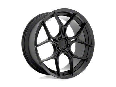 Asanti Monarch Satin Black 5-Lug Wheel; 20x9; 38mm Offset (87-90 Dakota)