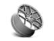 Asanti Monarch Titanium Brushed 5-Lug Wheel; 20x9; 38mm Offset (87-90 Dakota)