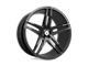 Asanti Orion Gloss Black 5-Lug Wheel; 20x10.5; 38mm Offset (87-90 Dakota)