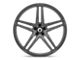 Asanti Orion Matte Graphite 5-Lug Wheel; 22x9; 32mm Offset (87-90 Dakota)