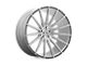 Asanti Polaris Brushed Silver with Carbon Fiber Insert 5-Lug Wheel; 19x8.5; 38mm Offset (87-90 Dakota)