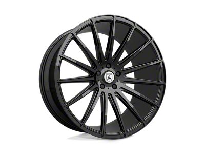 Asanti Polaris Gloss Black 5-Lug Wheel; 22x10.5; 35mm Offset (87-90 Dakota)