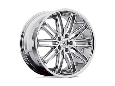 Asanti Pollux Chrome 5-Lug Wheel; 20x10; 38mm Offset (87-90 Dakota)