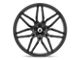 Asanti Sirius Gloss Black 5-Lug Wheel; 20x10.5; 38mm Offset (87-90 Dakota)