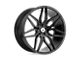 Asanti Sirius Gloss Black 5-Lug Wheel; 22x10.5; 25mm Offset (87-90 Dakota)