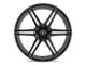 Asanti Alpha 6 Gloss Black Milled 6-Lug Wheel; 24x10; 30mm Offset (21-24 F-150)