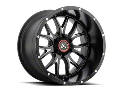 Asanti Carbine Satin Black Milled 6-Lug Wheel; 20x9; 18mm Offset (21-25 F-150)