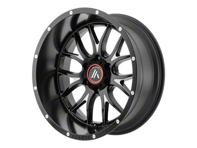 Asanti Carbine Satin Black Milled 6-Lug Wheel; 20x9; 18mm Offset (19-24 RAM 1500)