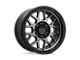 Asanti Cleaver Black Brushed 8-Lug Wheel; 22x12; -40mm Offset (06-08 RAM 1500 Mega Cab)