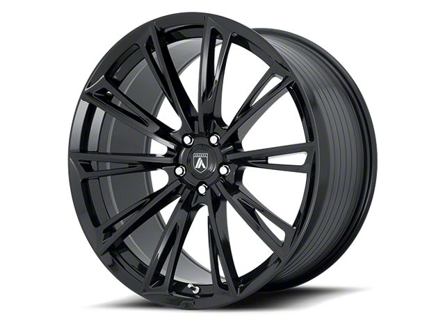 Asanti Corona Truck Gloss Black 6-Lug Wheel; 22x9.5; 30mm Offset (19-24 Sierra 1500)