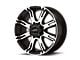 Asanti Blackhawk Gloss Black Milled 8-Lug Wheel; 20x9; 18mm Offset (07-10 Sierra 2500 HD)