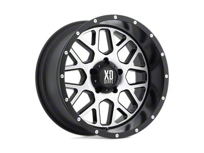 Asanti Ballistic Gloss Black Milled 8-Lug Wheel; 20x9; 18mm Offset (20-24 Sierra 3500 HD SRW)