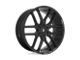 Asanti Baron Gloss Black 6-Lug Wheel; 20x9; 15mm Offset (19-24 Silverado 1500)