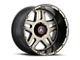 Asanti Enforcer Matte Black Machined Tint 6-Lug Wheel; 20x12; -44mm Offset (21-24 Tahoe)