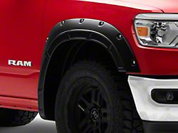 Rough Country Defender Fender Flares; Flat Black (19-24 RAM 1500, Excluding Rebel & TRX)