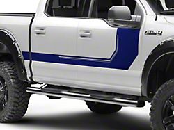 SEC10 Side Graphics; Blue (17-22 F-350 Super Duty)